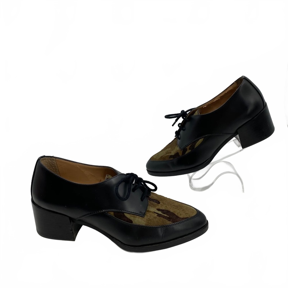 Banana Republic Loafers | Women's US 8 | Black/Green